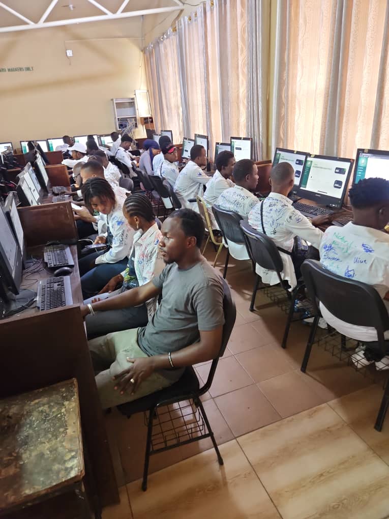 Quick glance of the ICT Centre at IPAM used for online examination