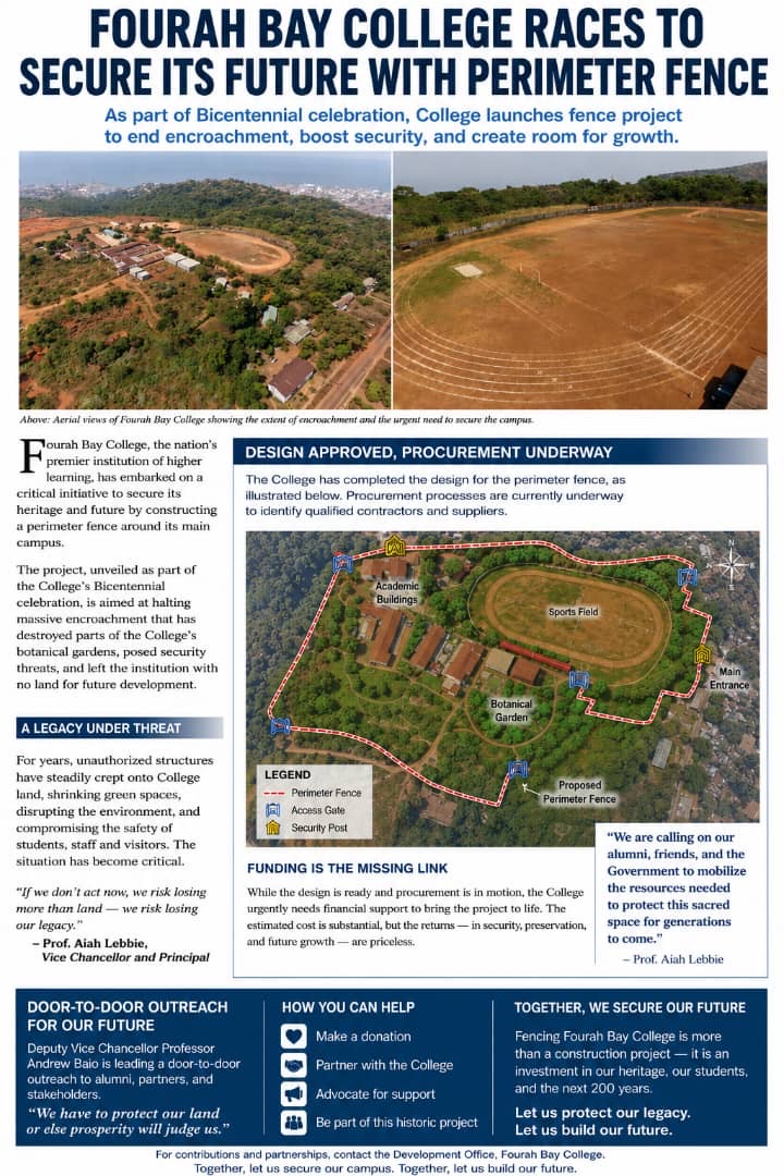 *FBC Perimeter Fencing Project Takes Center Stage as Bicentennial Nears*