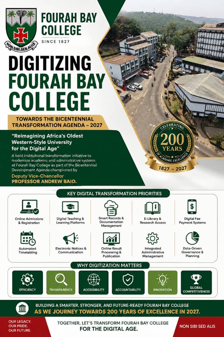 *REIMAGINING A LEGACY: DIGITIZING FOURAH BAY COLLEGE*